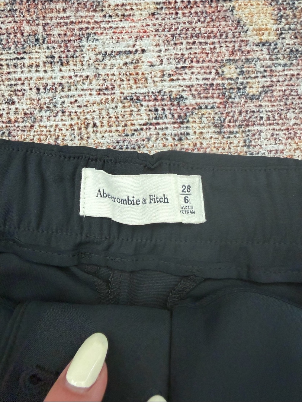 Abercrombie & Fitch High Rise Slim Boot Trouser - Picture 4 of 7